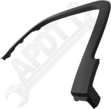 APDTY 172030 Front Left Fender Flare; w/o Body Colored Flare; Replace 68210315AE