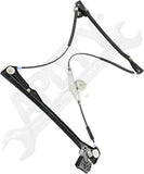 APDTY 172034 Power Window Regulator; Without Motor; Without Panel; 2-Door; Left