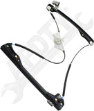 APDTY 172034 Power Window Regulator; Without Motor; Without Panel; 2-Door; Left