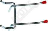 APDTY 172068 28-Piece 1/4 Inch Peg Hook Assortment