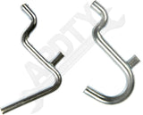 APDTY 172068 28-Piece 1/4 Inch Peg Hook Assortment