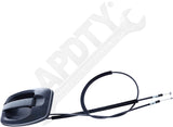 APDTY 172078 Exterior Door Handle - Sliding With Cables