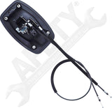 APDTY 172078 Exterior Door Handle - Sliding With Cables