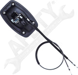 APDTY 172078 Exterior Door Handle - Sliding With Cables