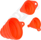 APDTY 172095 Collapsible Funnels Pack of 3