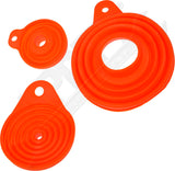 APDTY 172095 Collapsible Funnels Pack of 3
