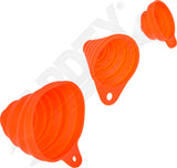 APDTY 172095 Collapsible Funnels Pack of 3