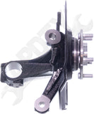 APDTY 172176 Loaded Steering Knuckle w/ Hub Bearing & Dust Shield; Front Left