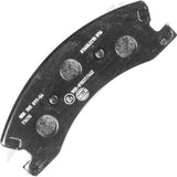 APDTY 172290 Disc Brake Pad Set; Front Left & Right; Akebono; Replaces 5093183AD