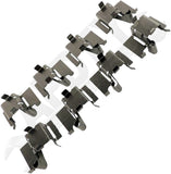 APDTY 172305 Brake Pad Spring Kit; Front Left & Right; Replaces 68212326AA