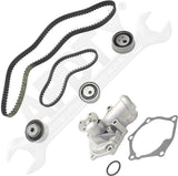 APDTY 172370 Timing Belt Kit 2-pc Kit with Water Pump