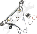 APDTY 172371 Timing Chain Kit 2-pc Kit with Water Pump