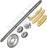 APDTY 172372 Timing Chain Kit 2-pc Kit with Balance Shaft Kit