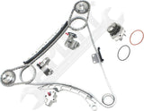 APDTY 172373 Timing Chain Kit 2-pc Kit with Water Pump