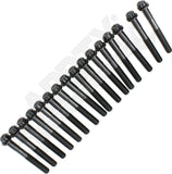 APDTY 172380 Timing Belt Kit 3-pc Kit w/ Cylinder Head Bolt Cylinder Head Gasket
