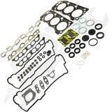 APDTY 172380 Timing Belt Kit 3-pc Kit w/ Cylinder Head Bolt Cylinder Head Gasket