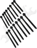 APDTY 172391 Upper Engine Gasket Set; Cylinder Head; Valve Cover w/ Head Bolts