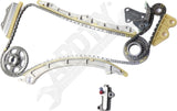 APDTY 172397 Timing Chain Kit 2-pc Kit with Water Pump