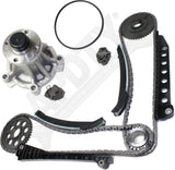 APDTY 172402 Timing Chain Kit 2-pc Kit with Water Pump