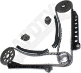 APDTY 172402 Timing Chain Kit 2-pc Kit with Water Pump