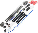 APDTY 172403 Timing Chain Kit 2-pc Kit with Water Pump