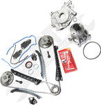 APDTY 172405 Timing Chain Kit 3-pc Kit with Oil Pump and Water Pump