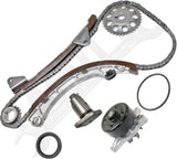 APDTY 172406 Timing Chain Kit 2-pc Kit with Water Pump
