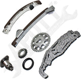 APDTY 172406 Timing Chain Kit 2-pc Kit with Water Pump