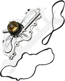 APDTY 172411 Timing Chain Kit 2-pc Kit with Water Pump