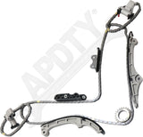 APDTY 172411 Timing Chain Kit 2-pc Kit with Water Pump