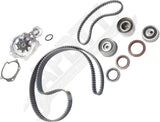 APDTY 172417 Timing Belt Kit 2-pc Kit with Water Pump