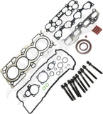 APDTY 172436 Engine Gasket Set 2-pc Kit with Cylinder Head Bolt