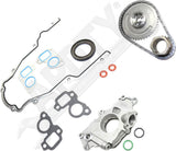 APDTY 172438 Timing Chain Kit with Oil Pump and Timing Cover Gasket