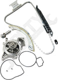 APDTY 172439 Timing Chain Kit 2-pc Kit with Water Pump