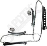 APDTY 172441 Timing Chain Kit 2-pc Kit with Water Pump