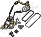 APDTY 172451 Timing Chain Kit 2-pc Kit with Water Pump