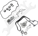 APDTY 172485 Timing Belt Kit 3-pc Kit with Oil Pump and Valve Cover Gasket