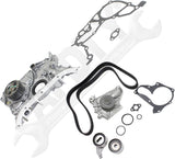 APDTY 172486 Timing Belt Kit 2-pc Kit with Oil Pump