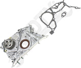 APDTY 172487 Timing Belt Kit 3-pc Kit with Oil Pump and Valve Cover Gasket