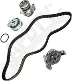 APDTY 172490 Timing Belt Kit 2-pc Kit with Oil Pump
