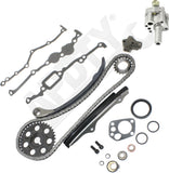 APDTY 172491 Timing Chain Kit 2-pc Kit with Oil Pump