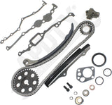 APDTY 172491 Timing Chain Kit 2-pc Kit with Oil Pump