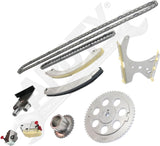 APDTY 172497 Timing Chain Kit 2-pc Kit with Water Pump