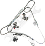 APDTY 172513 Timing Chain Kit 3-pc Kit with Oil Pump and Water Pump