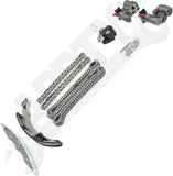 APDTY 172514 Timing Chain Kit 2-pc Kit with Water Pump