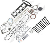 APDTY 172521 Engine Gasket Set 2-pc Kit with Cylinder Head Bolt
