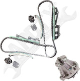 APDTY 172531 Timing Chain Kit 2-pc Kit with Water Pump