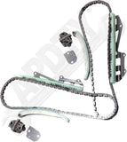 APDTY 172531 Timing Chain Kit 2-pc Kit with Water Pump