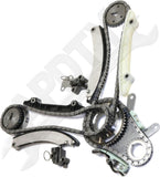 APDTY 172532 Timing Chain Kit SOHC 3.7L Engine 2-pc Kit w/ Water Pump