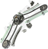 APDTY 172533 Timing Chain Kit SOHC 4.7L Engine 2-pc Kit w/ Water Pump